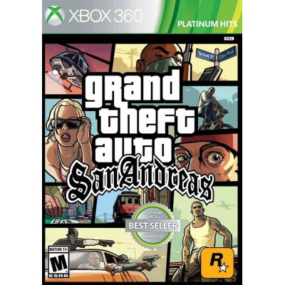 Grand Theft Auto San Andreas [Xbox 360, английская версия]
